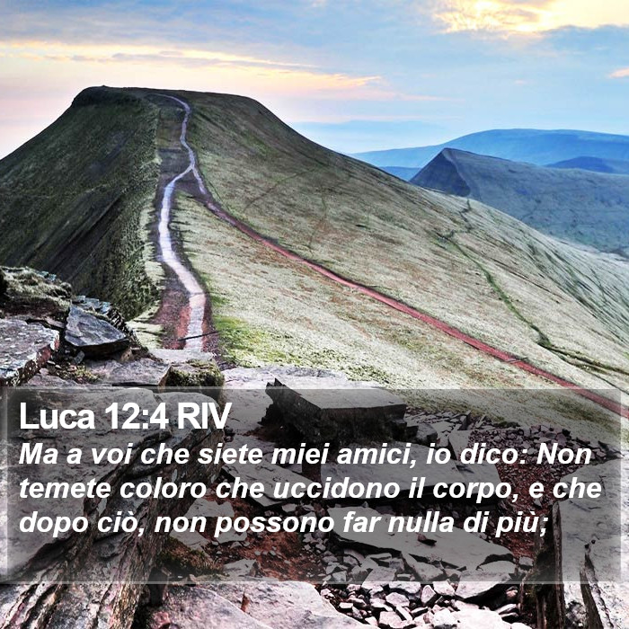 Luca 12:4 RIV Bible Study