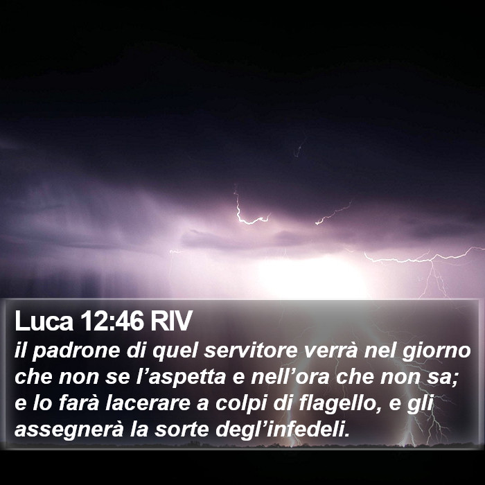 Luca 12:46 RIV Bible Study