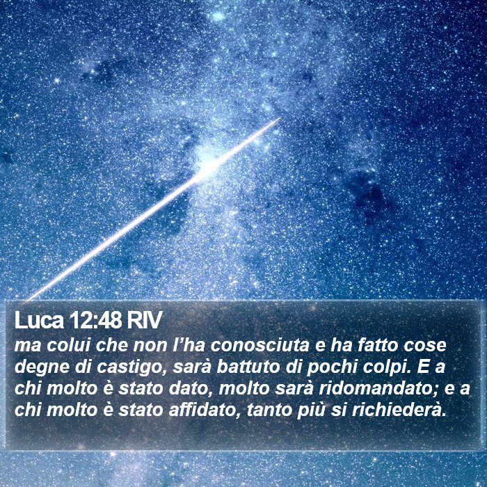 Luca 12:48 RIV Bible Study