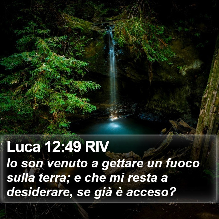 Luca 12:49 RIV Bible Study