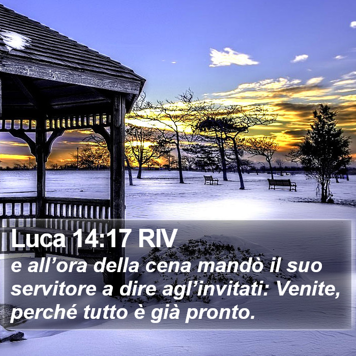 Luca 14:17 RIV Bible Study