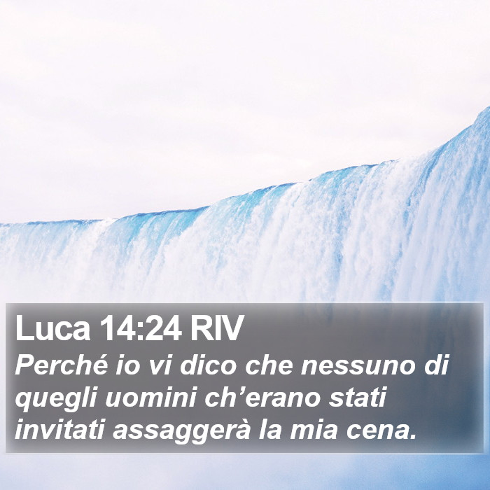 Luca 14:24 RIV Bible Study