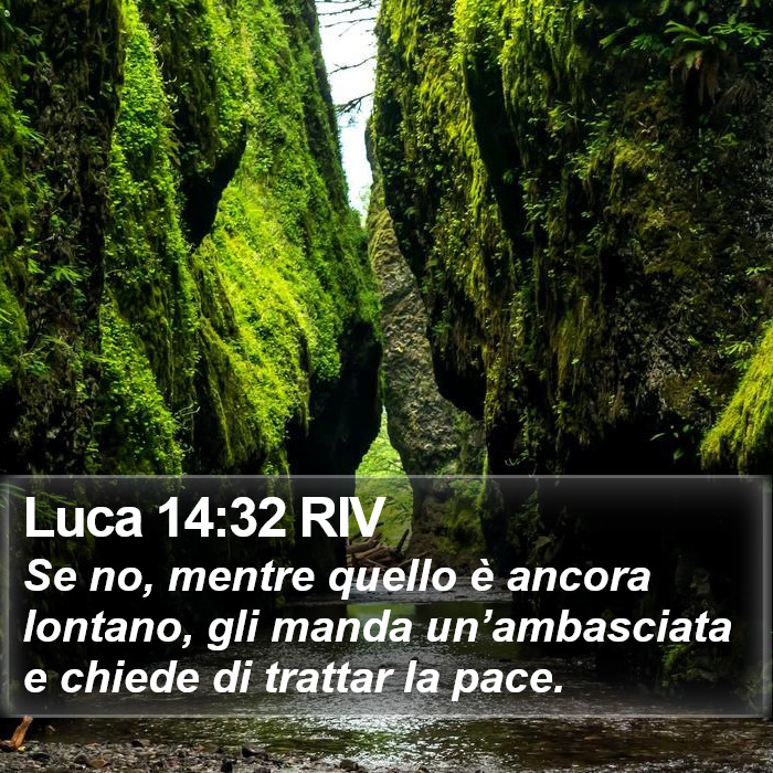 Luca 14:32 RIV Bible Study