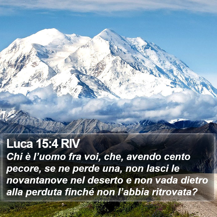 Luca 15:4 RIV Bible Study