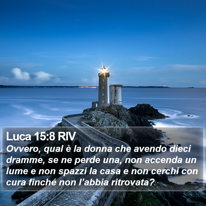 Luca 15:8 RIV Bible Study