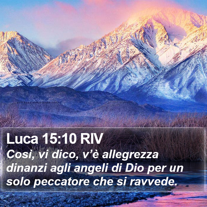 Luca 15:10 RIV Bible Study