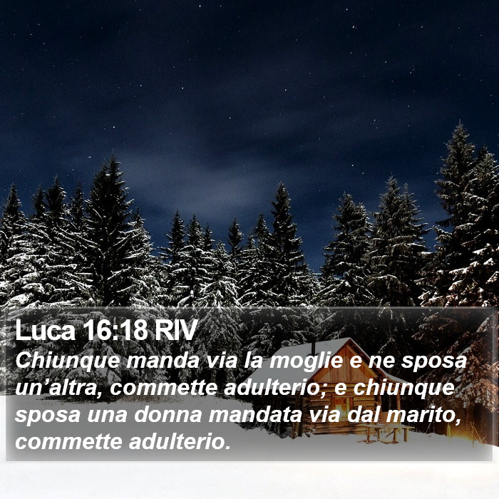 Luca 16:18 RIV Bible Study