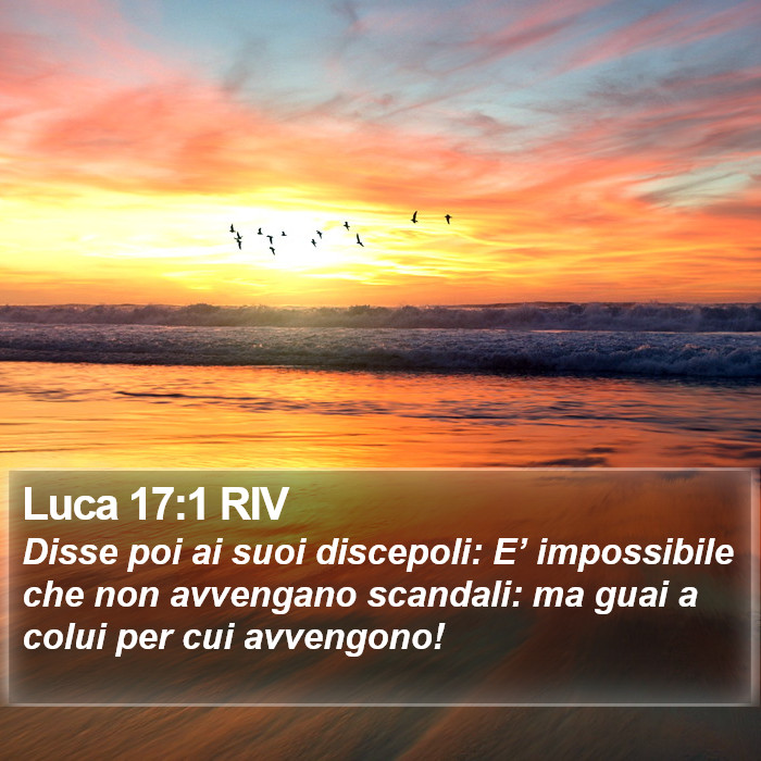 Luca 17:1 RIV Bible Study