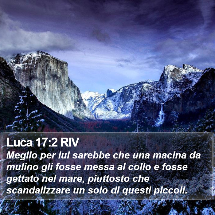 Luca 17:2 RIV Bible Study
