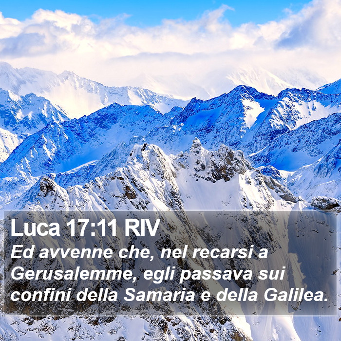Luca 17:11 RIV Bible Study
