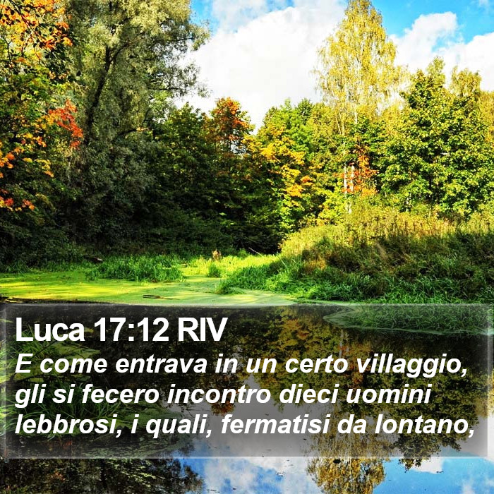 Luca 17:12 RIV Bible Study