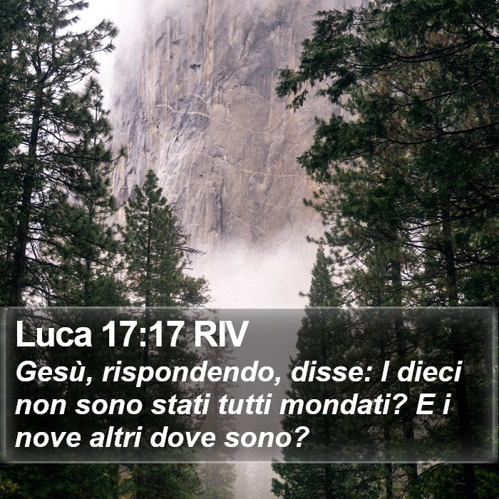 Luca 17:17 RIV Bible Study