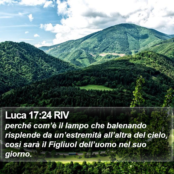 Luca 17:24 RIV Bible Study