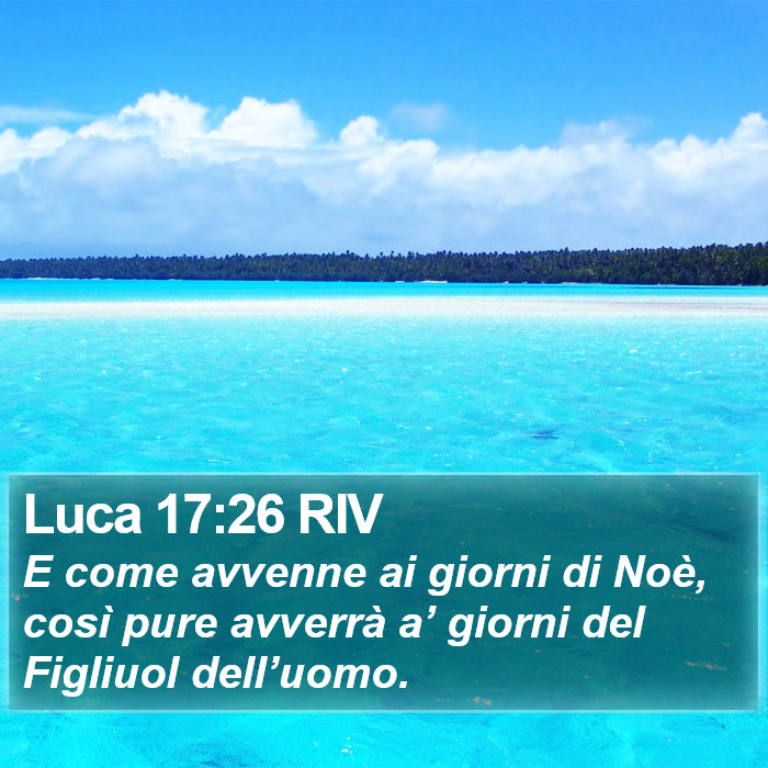 Luca 17:26 RIV Bible Study
