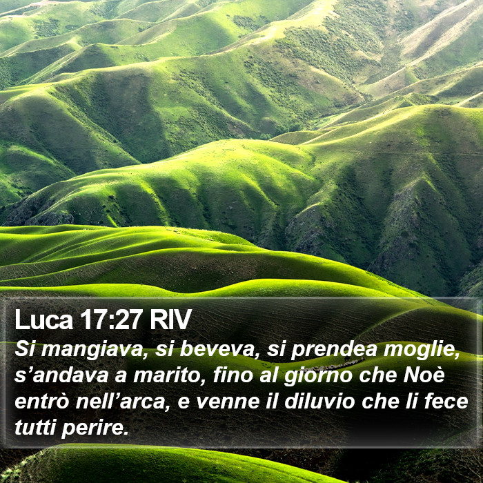 Luca 17:27 RIV Bible Study