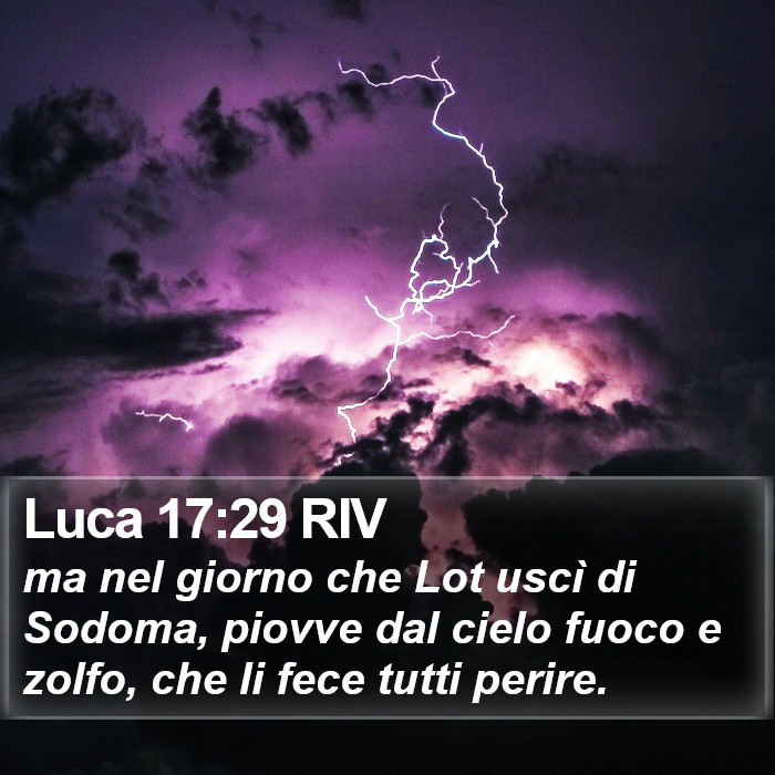 Luca 17:29 RIV Bible Study