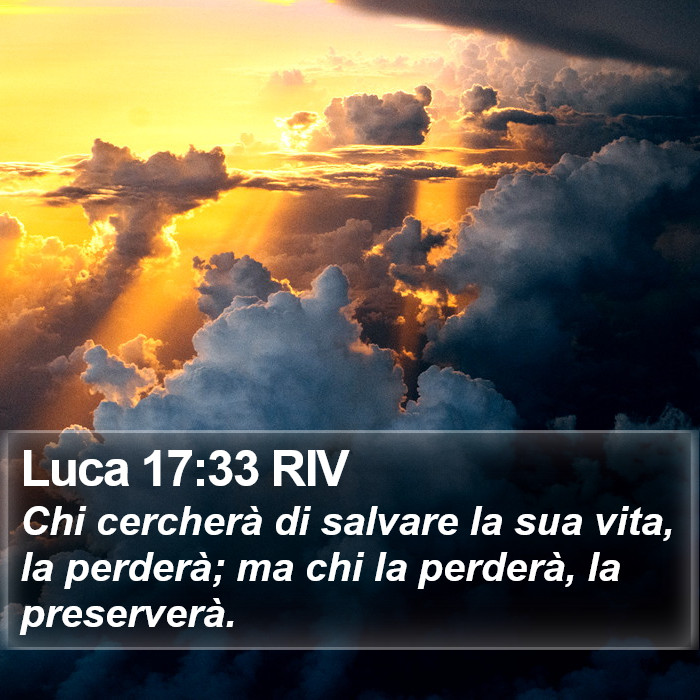 Luca 17:33 RIV Bible Study