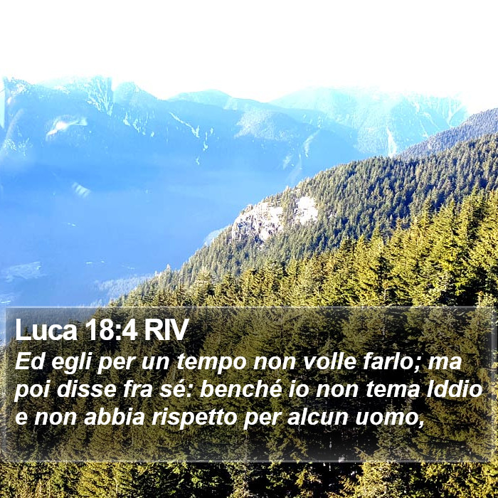 Luca 18:4 RIV Bible Study