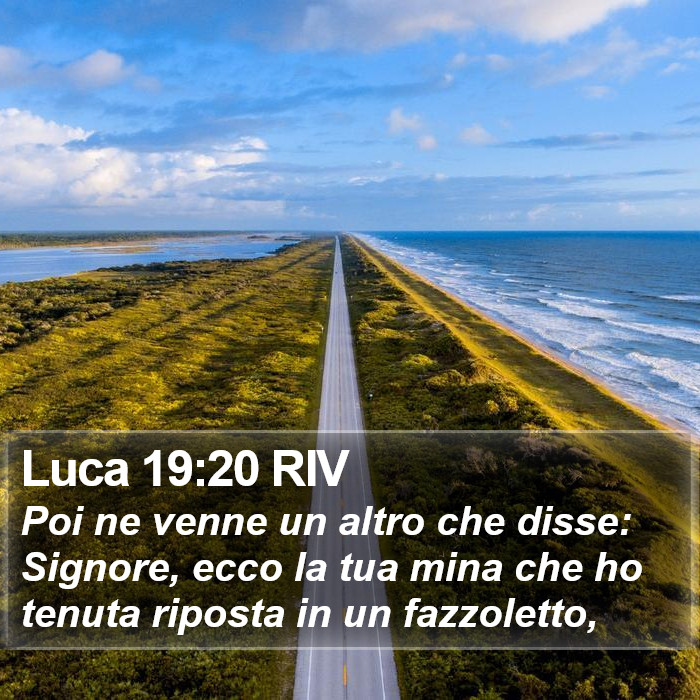 Luca 19:20 RIV Bible Study