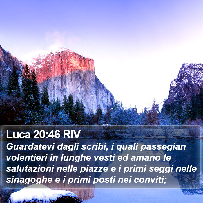 Luca 20:46 RIV Bible Study