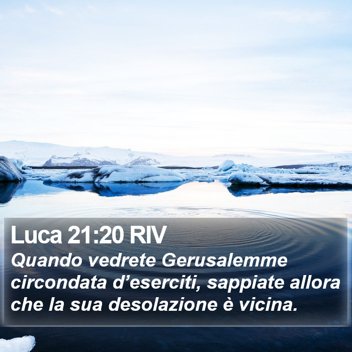 Luca 21:20 RIV Bible Study