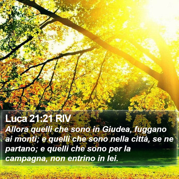 Luca 21:21 RIV Bible Study