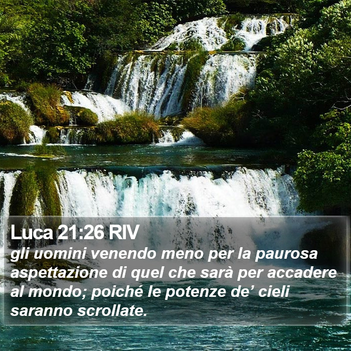Luca 21:26 RIV Bible Study