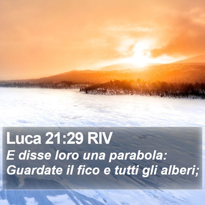 Luca 21:29 RIV Bible Study