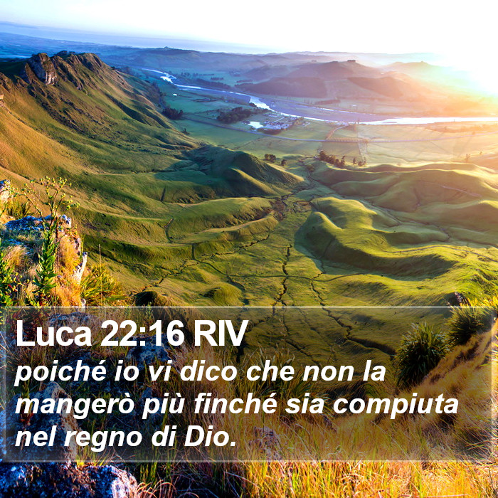 Luca 22:16 RIV Bible Study