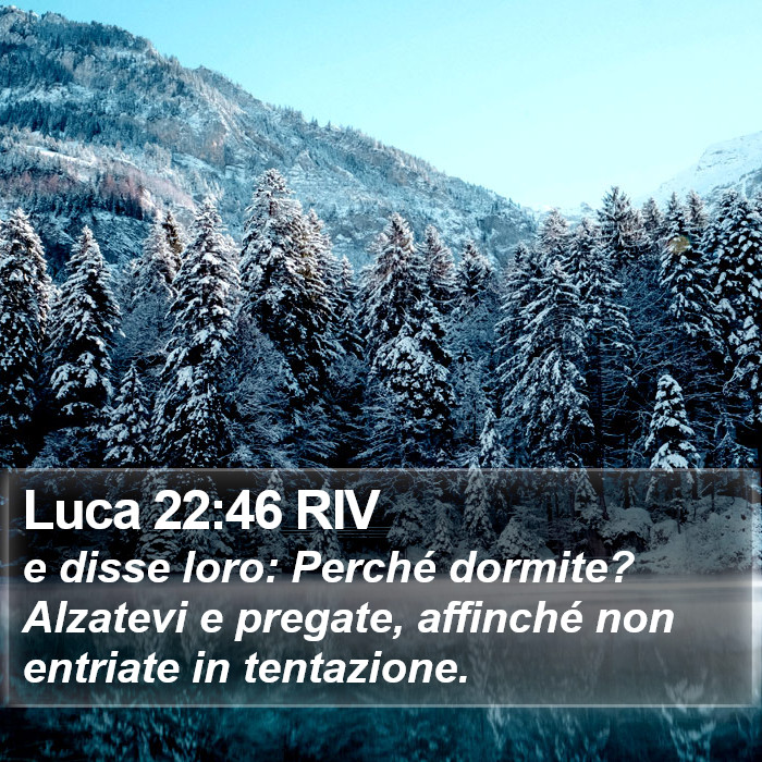 Luca 22:46 RIV Bible Study