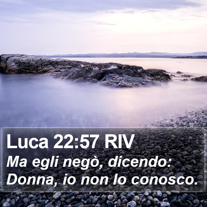 Luca 22:57 RIV Bible Study