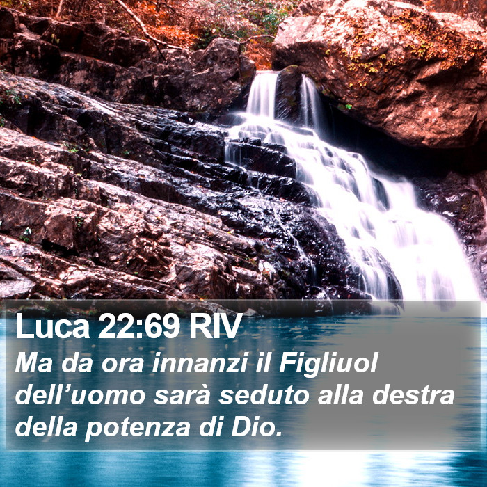 Luca 22:69 RIV Bible Study