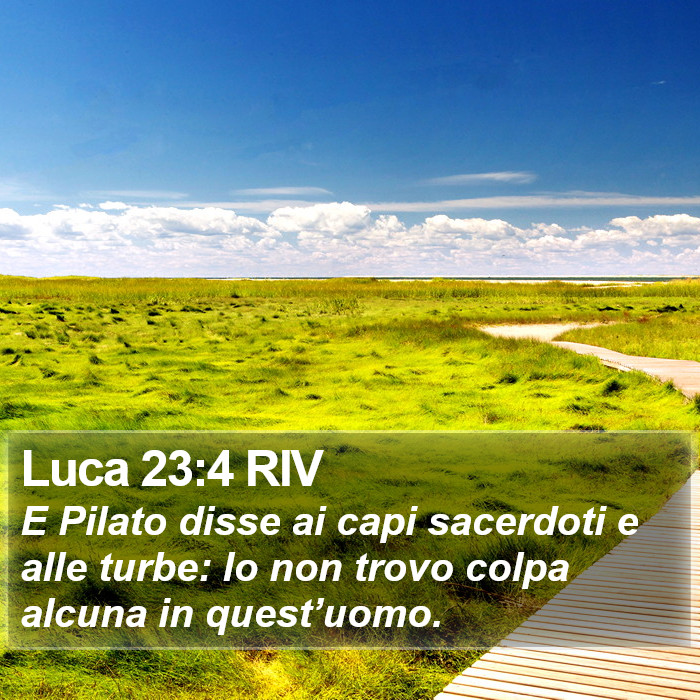 Luca 23:4 RIV Bible Study