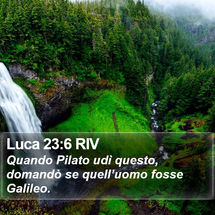 Luca 23:6 RIV Bible Study