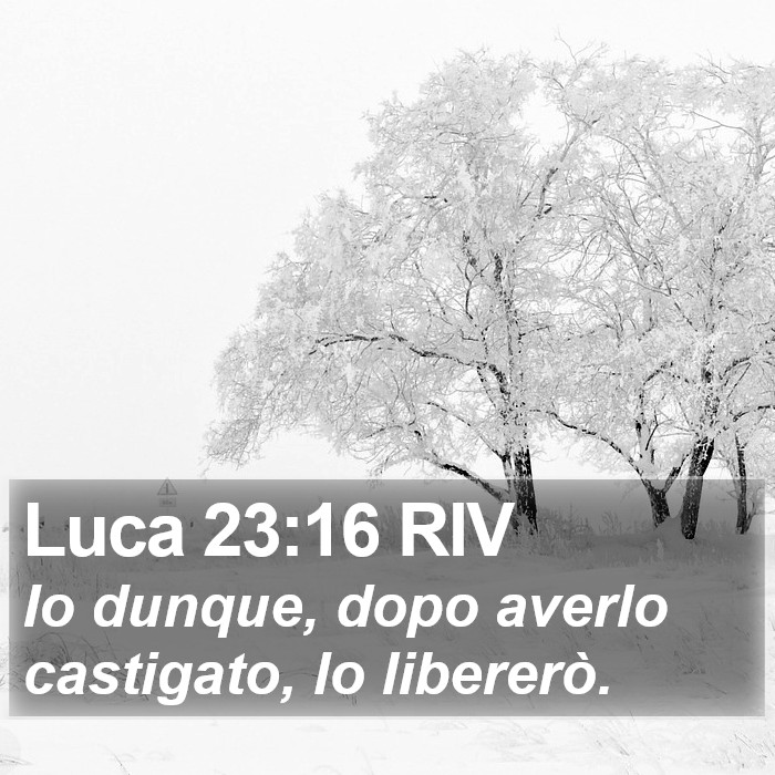 Luca 23:16 RIV Bible Study