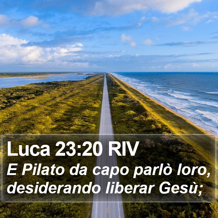 Luca 23:20 RIV Bible Study