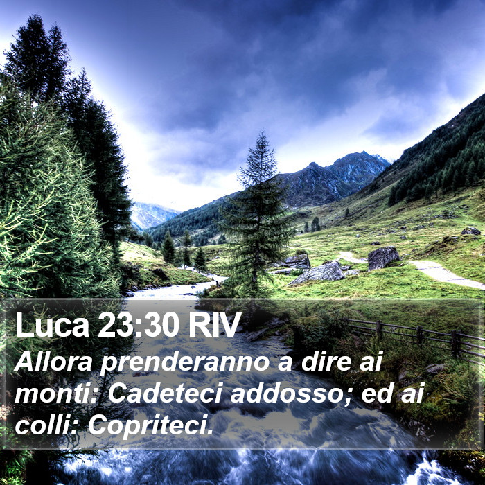 Luca 23:30 RIV Bible Study