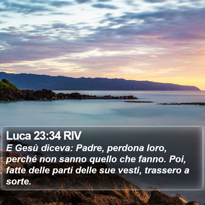 Luca 23:34 RIV Bible Study