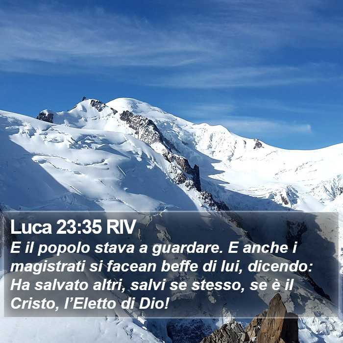 Luca 23:35 RIV Bible Study