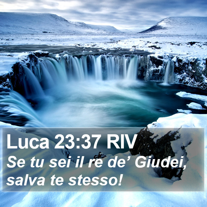 Luca 23:37 RIV Bible Study