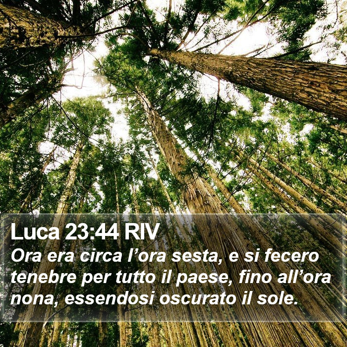 Luca 23:44 RIV Bible Study