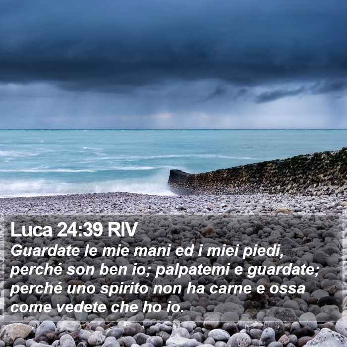 Luca 24:39 RIV Bible Study