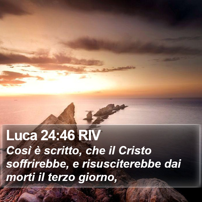 Luca 24:46 RIV Bible Study