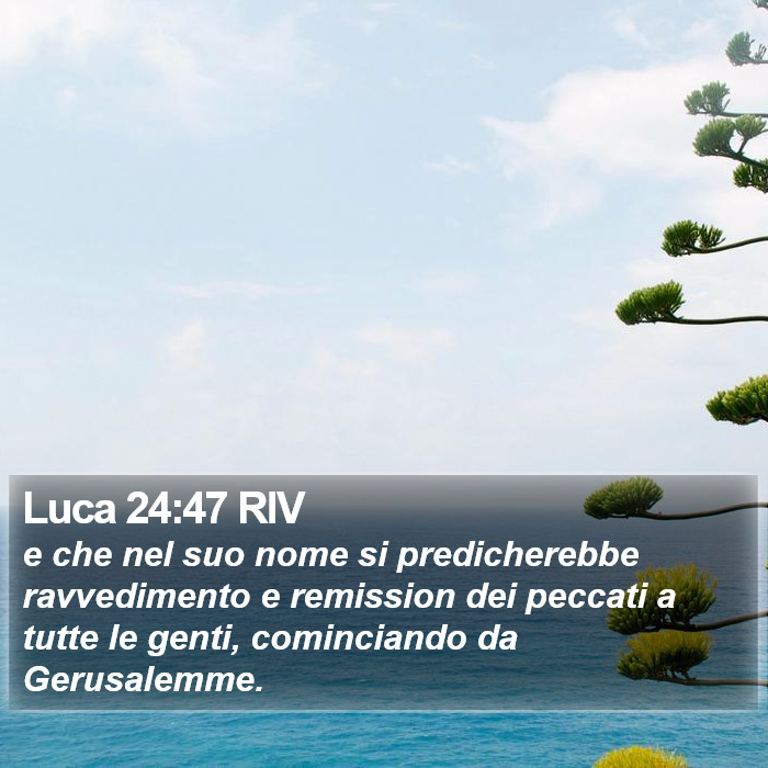 Luca 24:47 RIV Bible Study