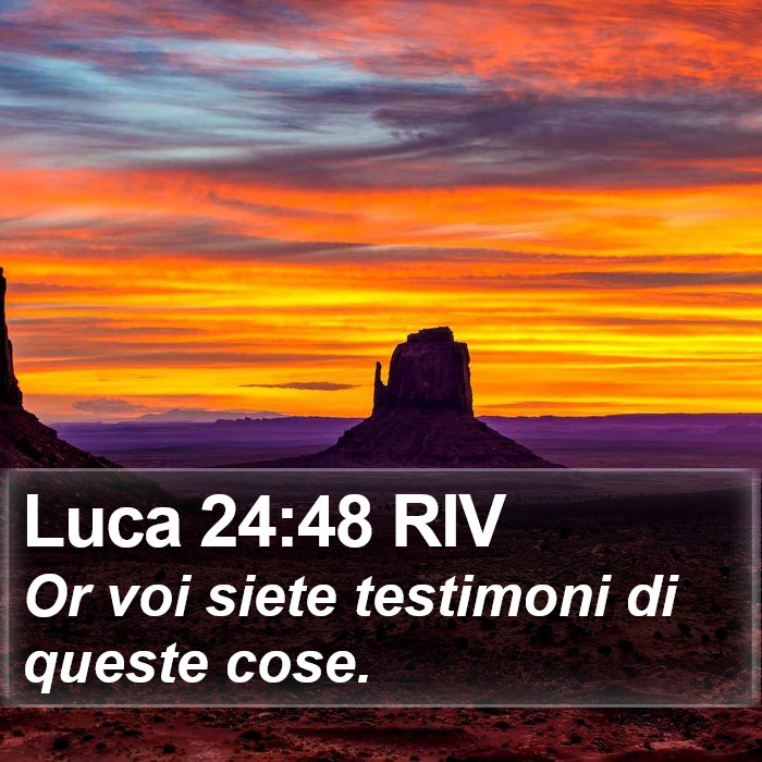 Luca 24:48 RIV Bible Study