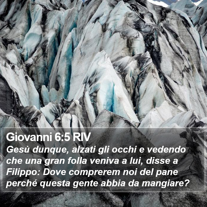 Giovanni 6:5 RIV Bible Study