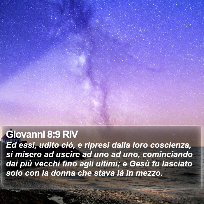 Giovanni 8:9 RIV Bible Study