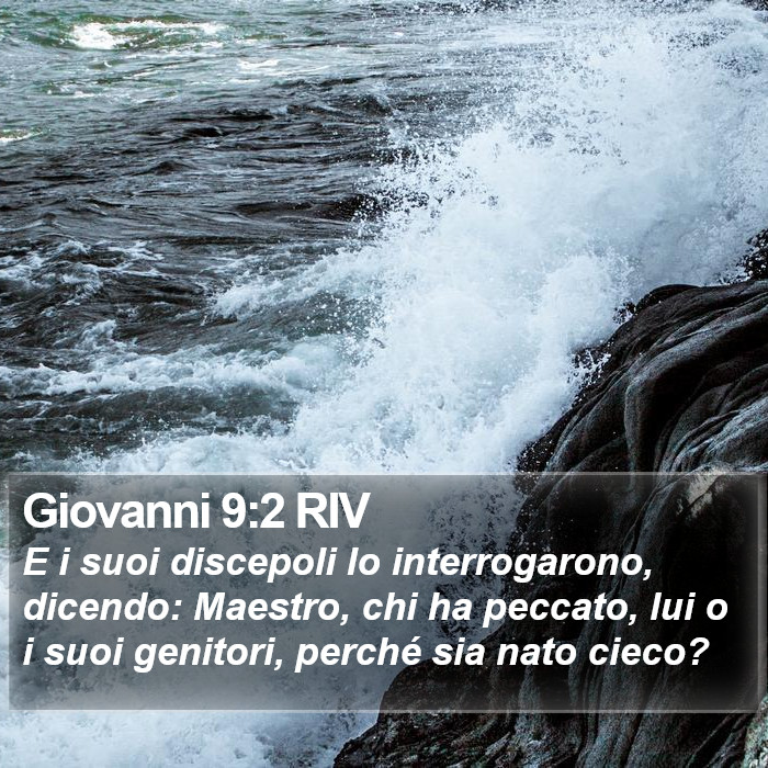 Giovanni 9:2 RIV Bible Study