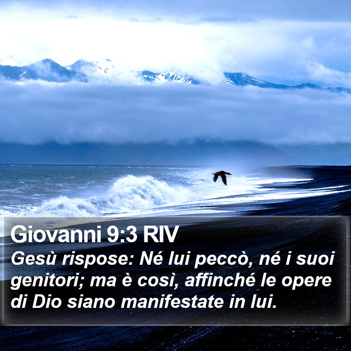 Giovanni 9:3 RIV Bible Study