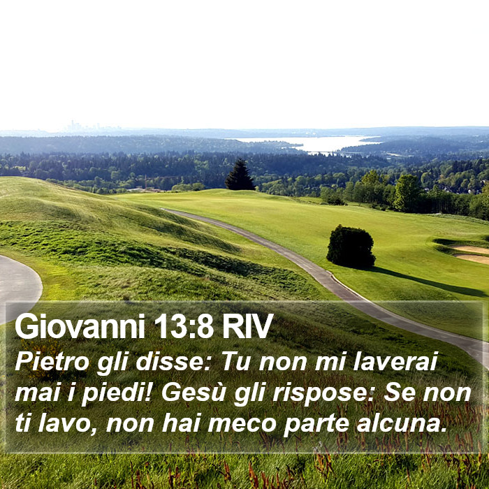 Giovanni 13:8 RIV Bible Study